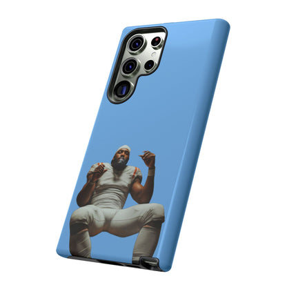 Who´s gonna smoke Hard Case Babyblau Samsung