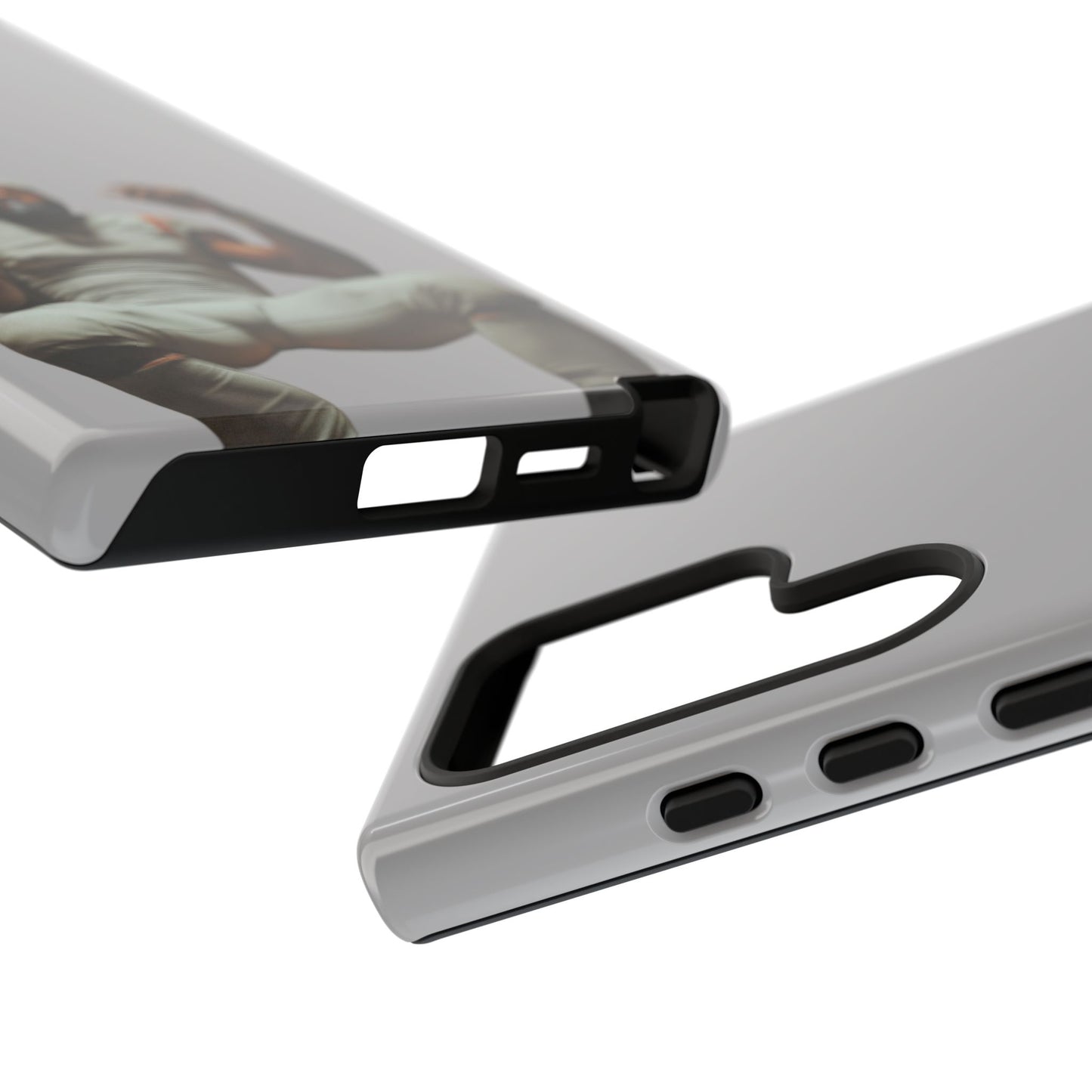 Who´s gonna smoke Hard Case Grau Samsung