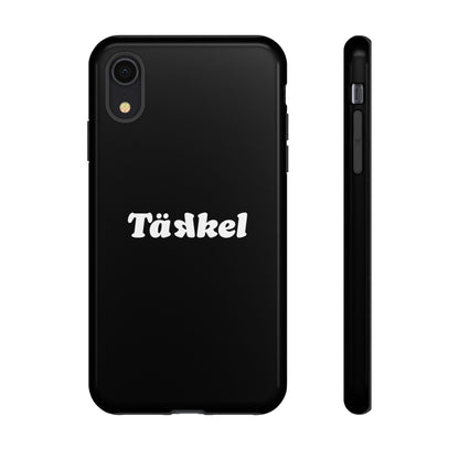 TÄKKEL Classic Hard Case Schwarz iPhone