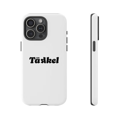 TÄKKEL Classic Hard Case Weiß iPhone