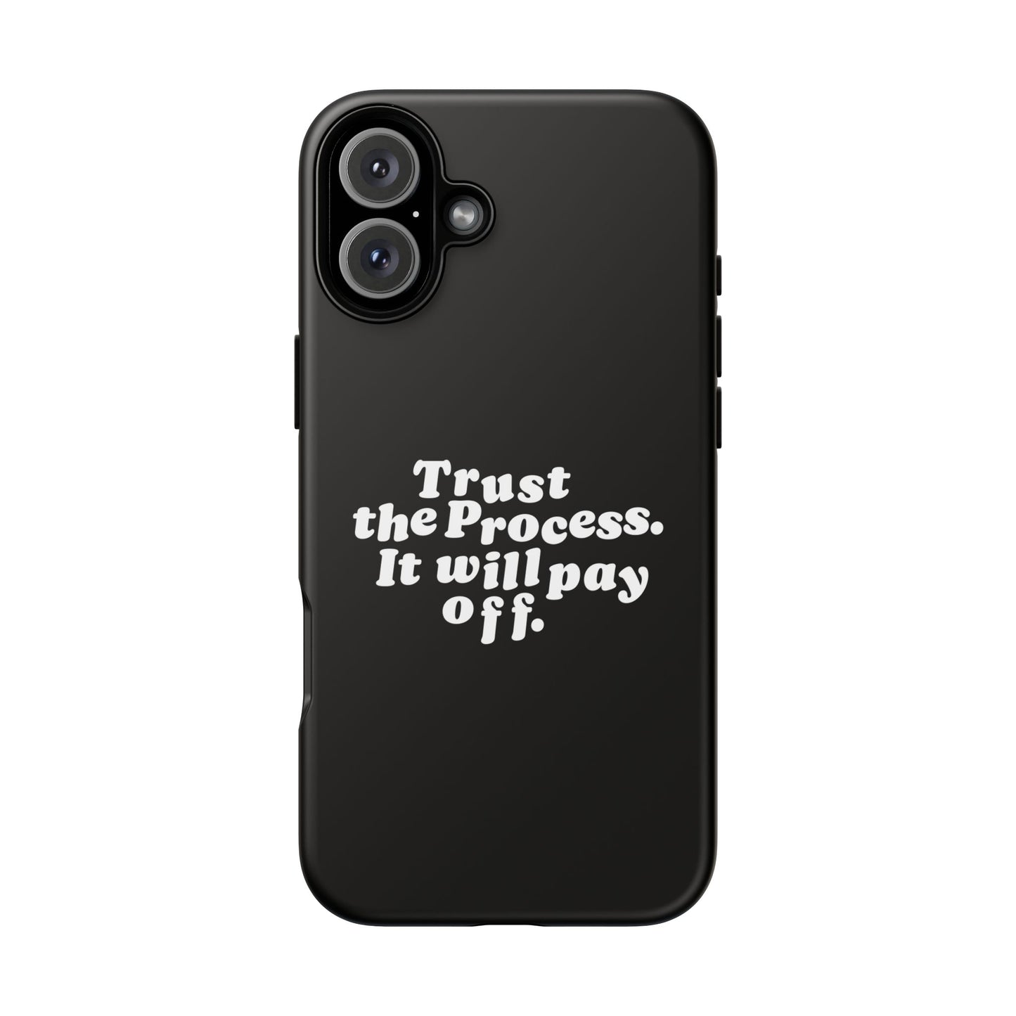 Trust harder Hard Case Schwarz iPhone