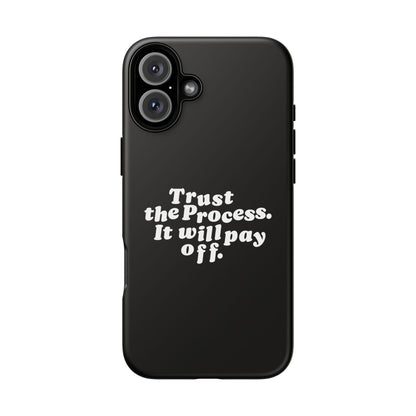 Trust harder Hard Case Schwarz iPhone