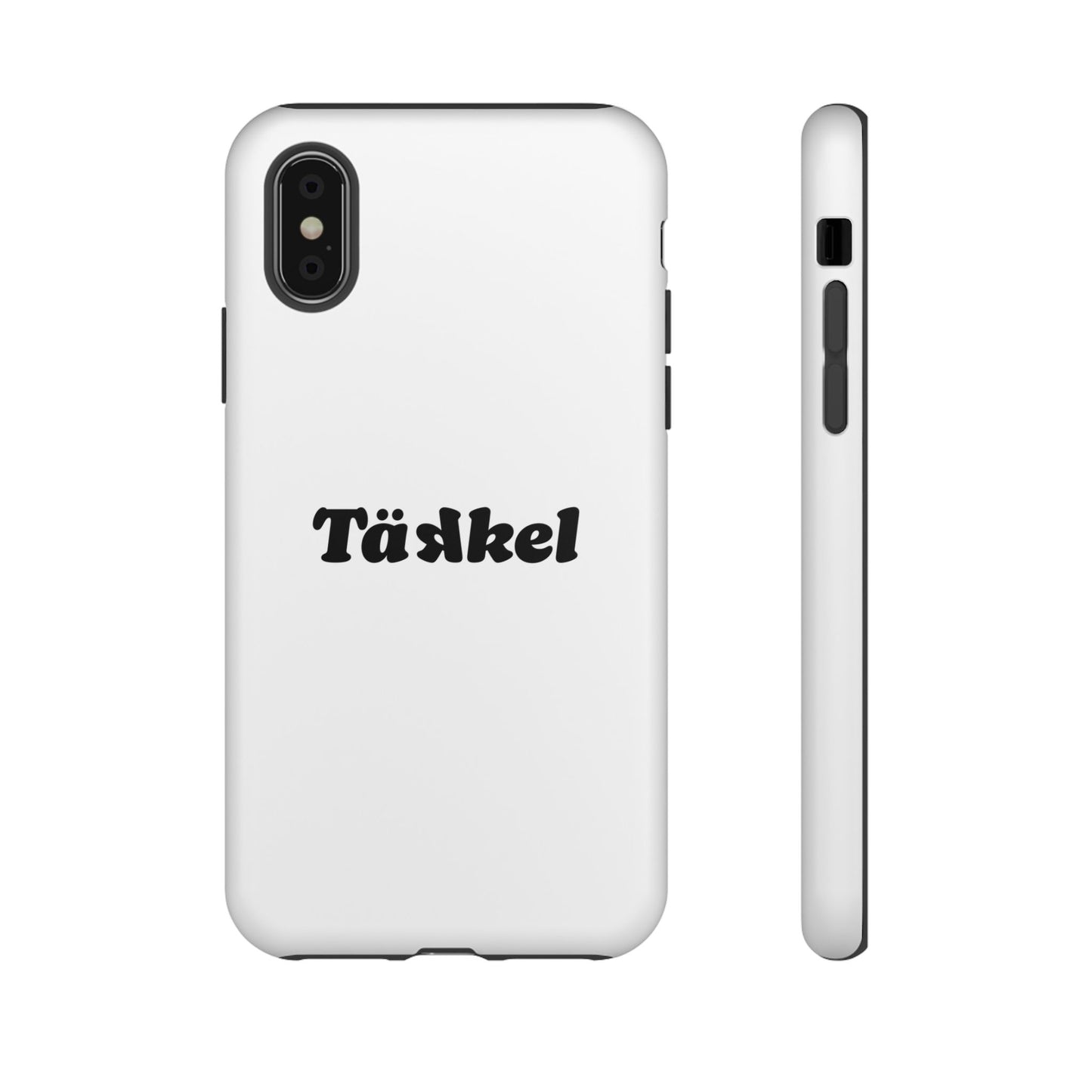 TÄKKEL Classic Hard Case Weiß iPhone