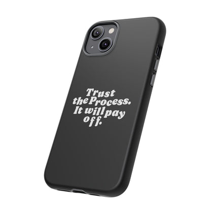 Trust harder Hard Case Schwarz iPhone