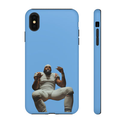 Who´s gonna smoke Hard Case Babyblau iPhone