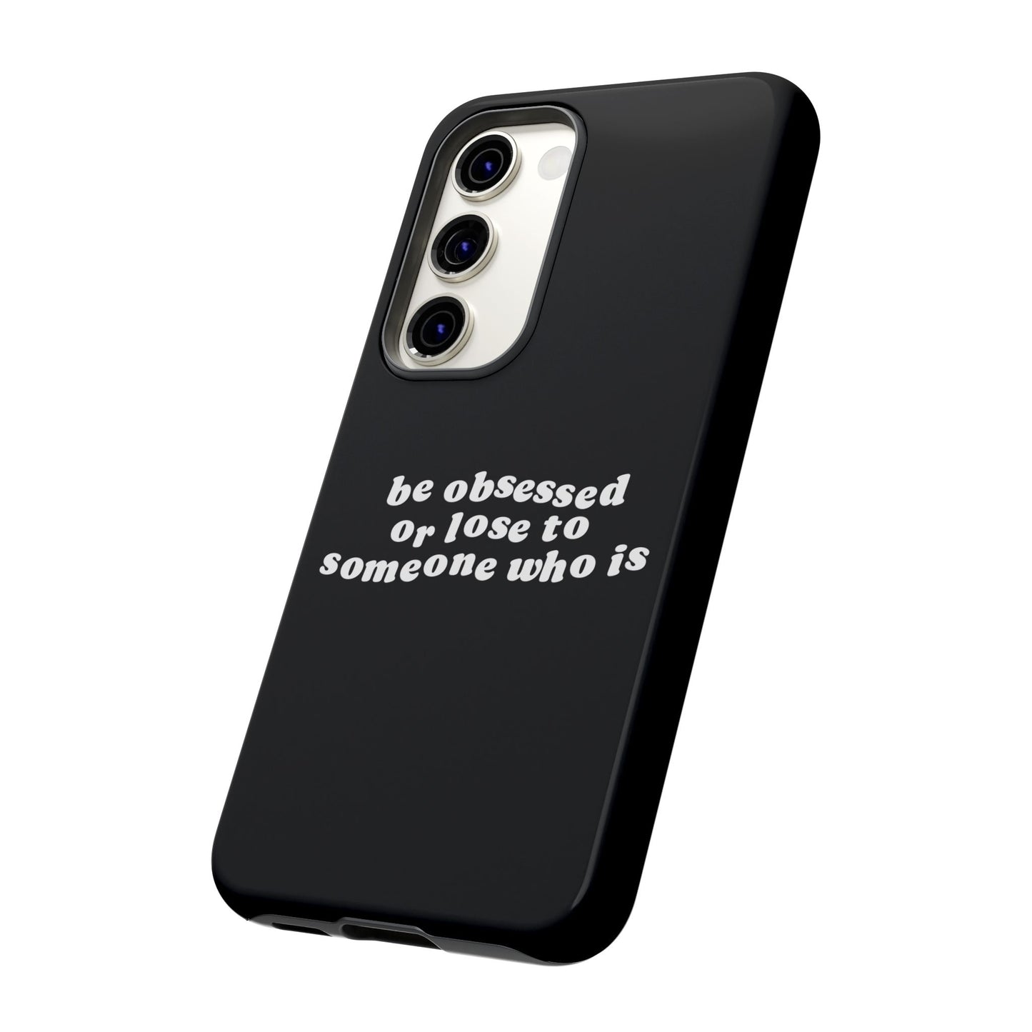 Too Obsessed Hard Case Schwarz Samsung