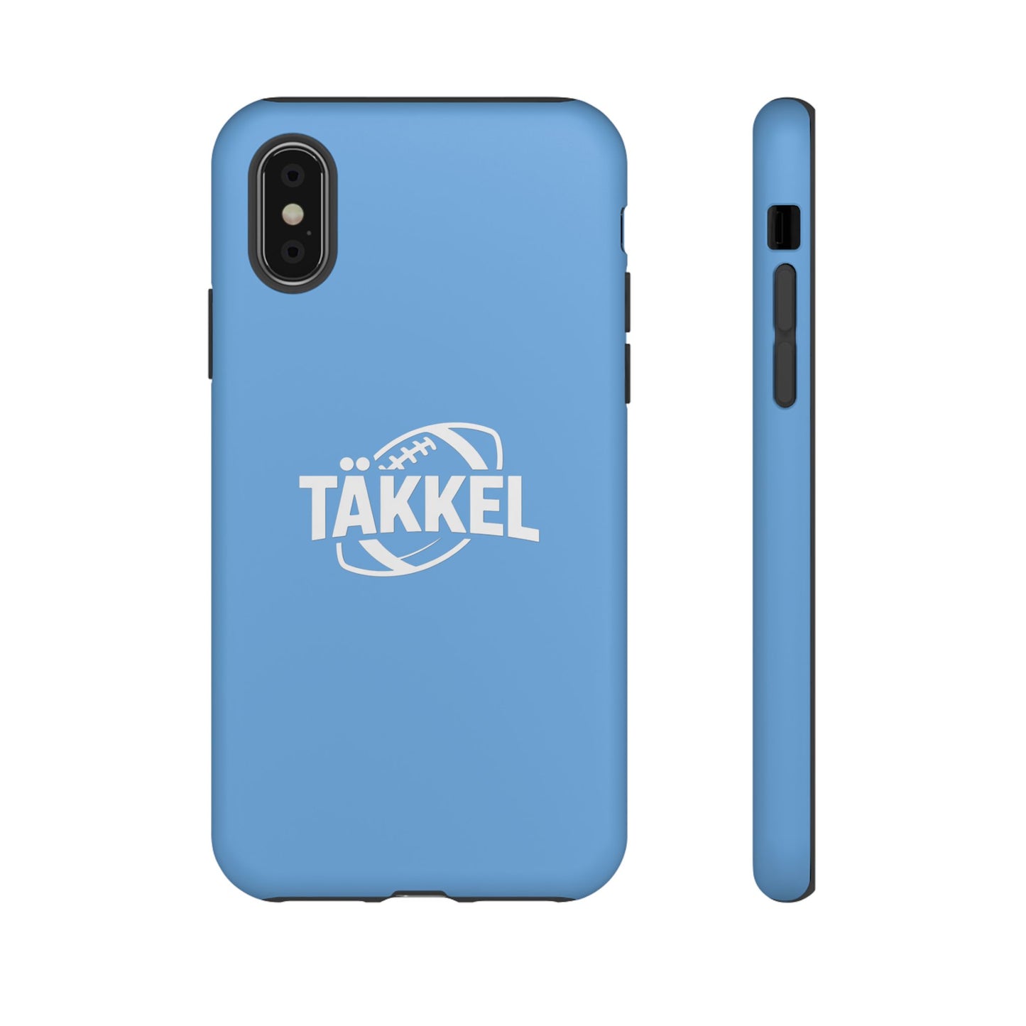 TÄKKEL FOOTBALL Hard Case Babyblau iPhone