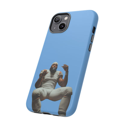 Who´s gonna smoke Hard Case Babyblau iPhone