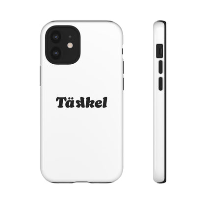 TÄKKEL Classic Hard Case Weiß iPhone