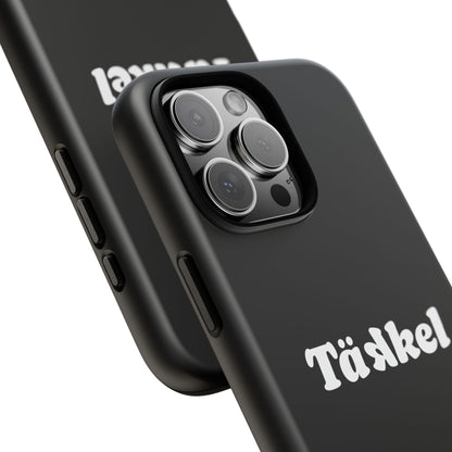 TÄKKEL Classic Hard Case Schwarz iPhone