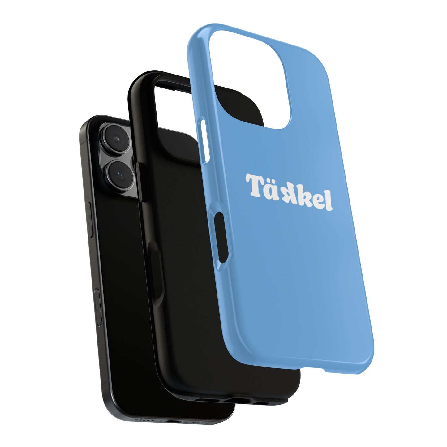 TÄKKEL Classic Hard Case Babyblau iPhone