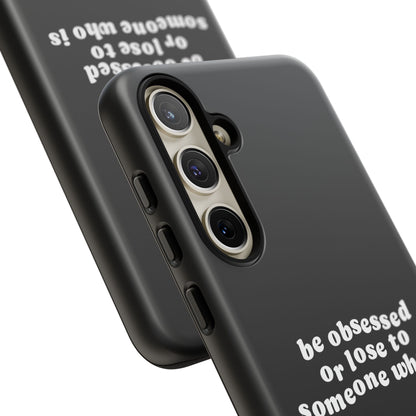 Too Obsessed Hard Case Schwarz Samsung