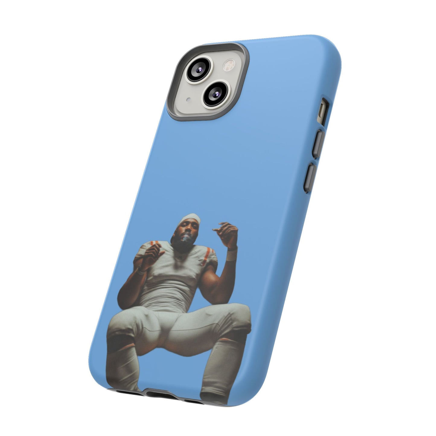Who´s gonna smoke Hard Case Babyblau iPhone