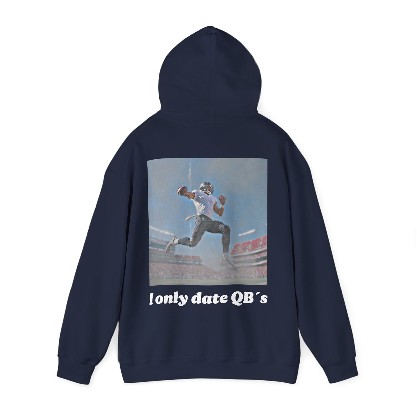 Unisex Heavy Hoodie I ONLY DATE QB`S