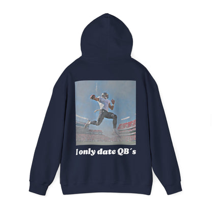 Unisex Heavy Hoodie I ONLY DATE QB`S