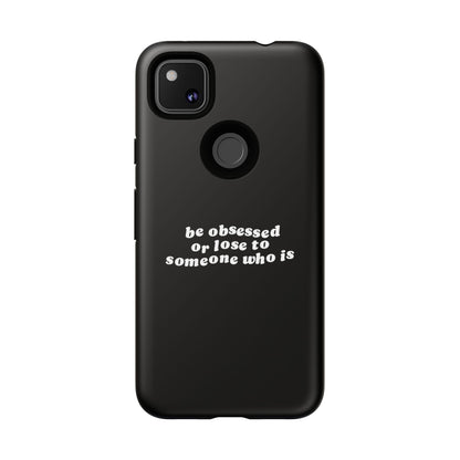 Too Obsessed Hard Case Schwarz Google Pixel
