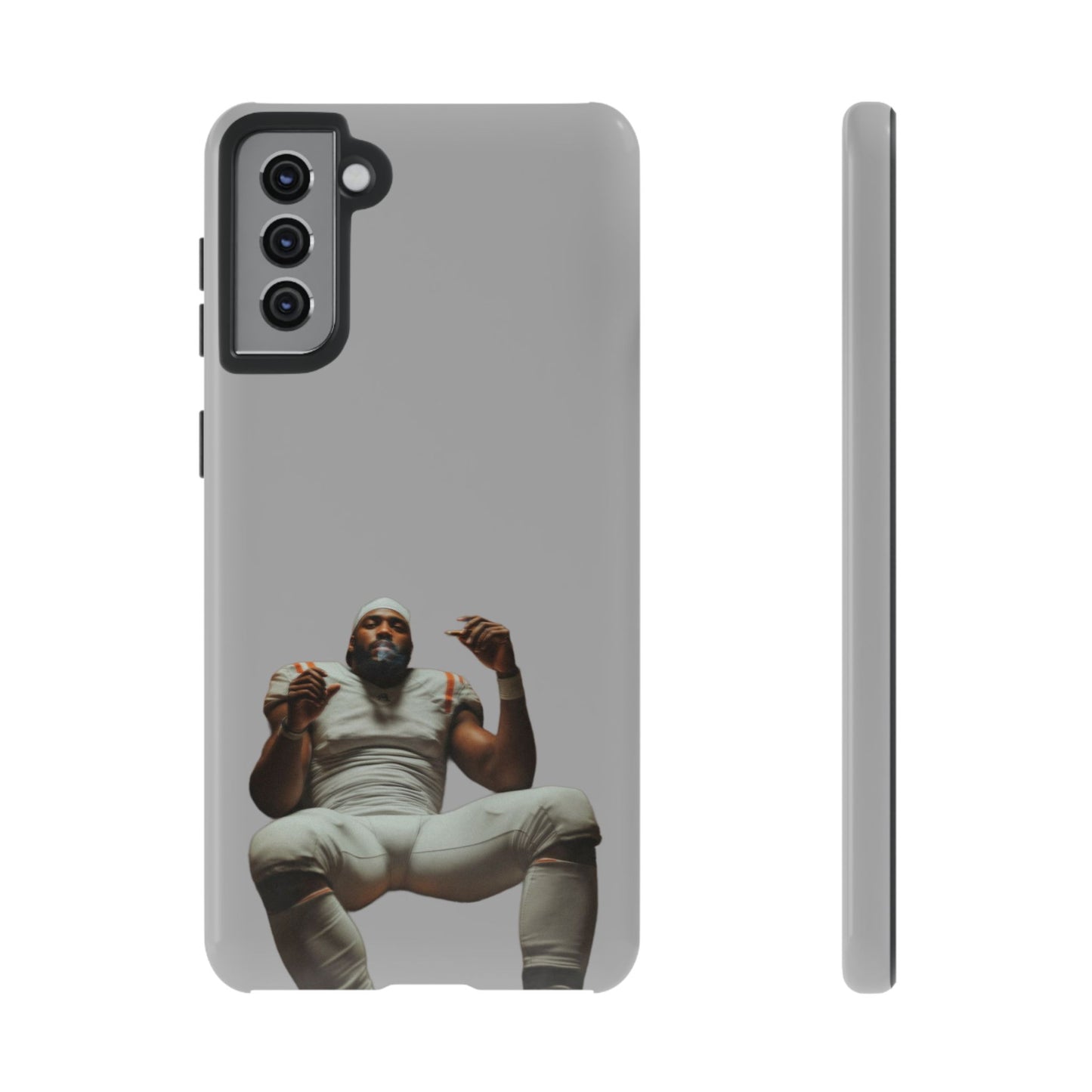 Who´s gonna smoke Hard Case Grau Samsung