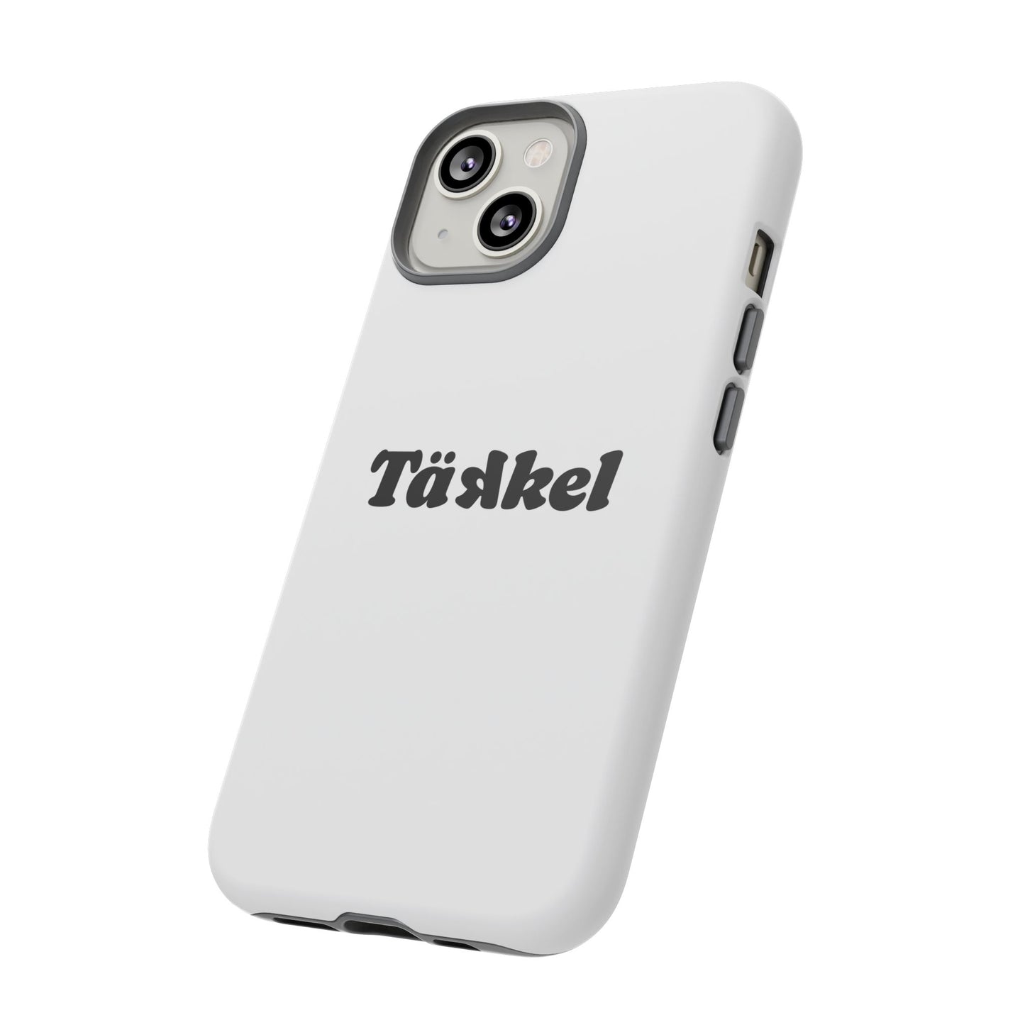 TÄKKEL Classic Hard Case Weiß iPhone