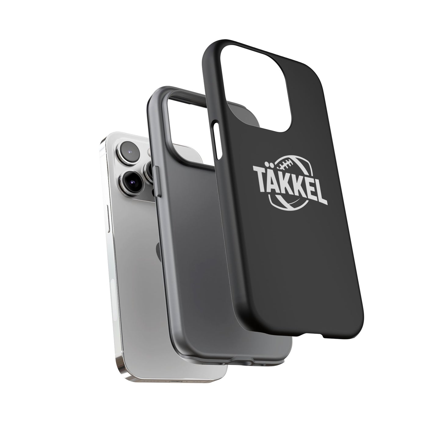 TÄKKEL FOOTBALL Hard Case Schwarz iPhone