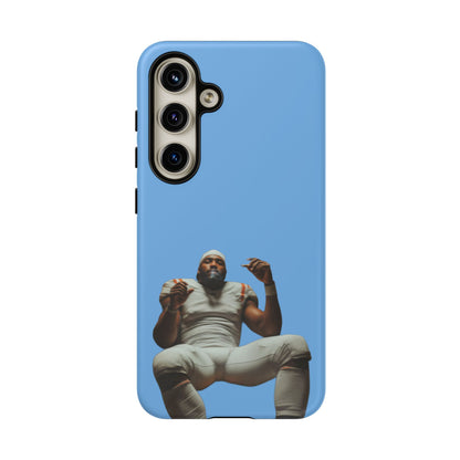 Who´s gonna smoke Hard Case Babyblau Samsung