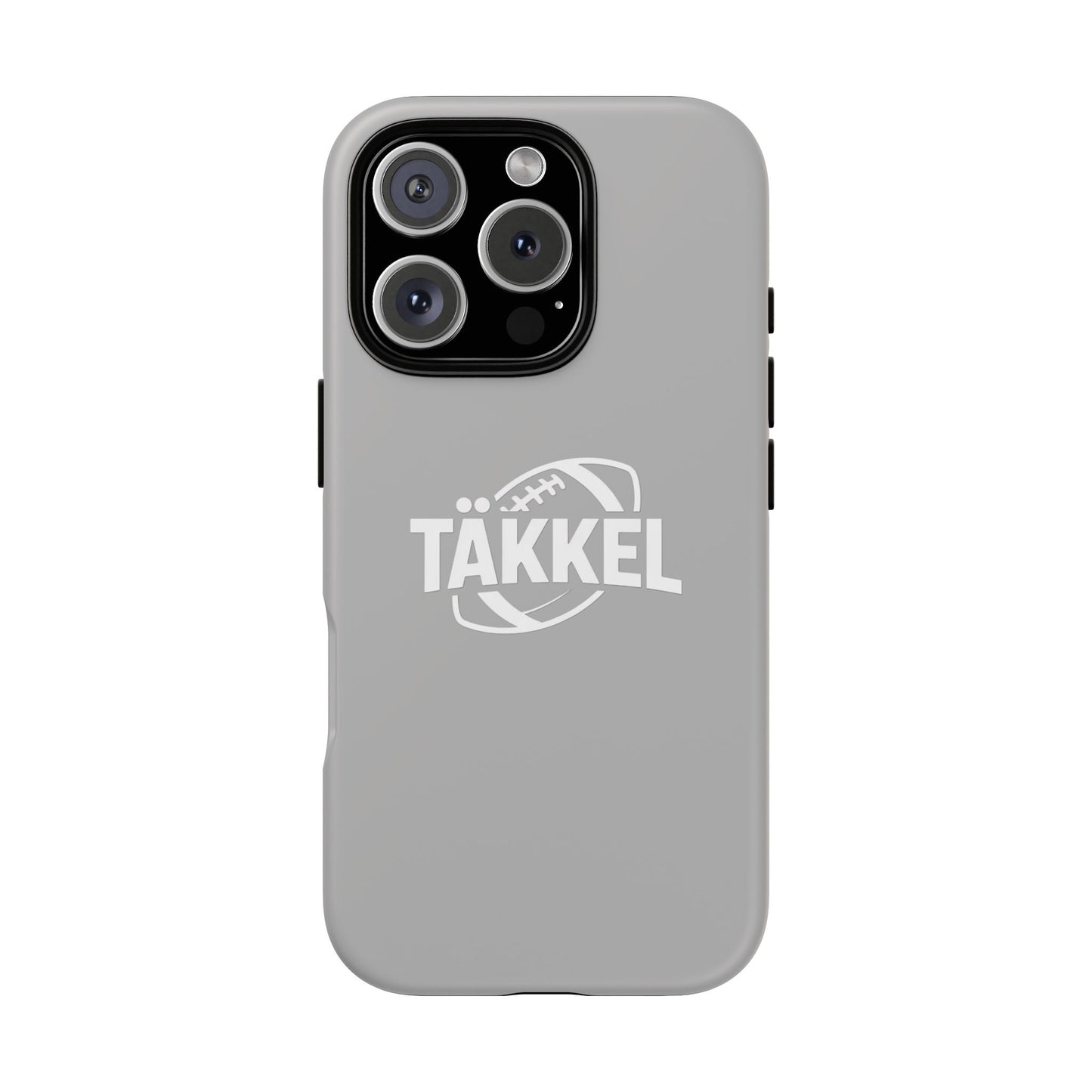 TÄKKEL FOOTBALL Hard Case Grau iPhone
