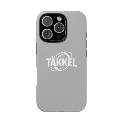TÄKKEL FOOTBALL Hard Case Grau iPhone