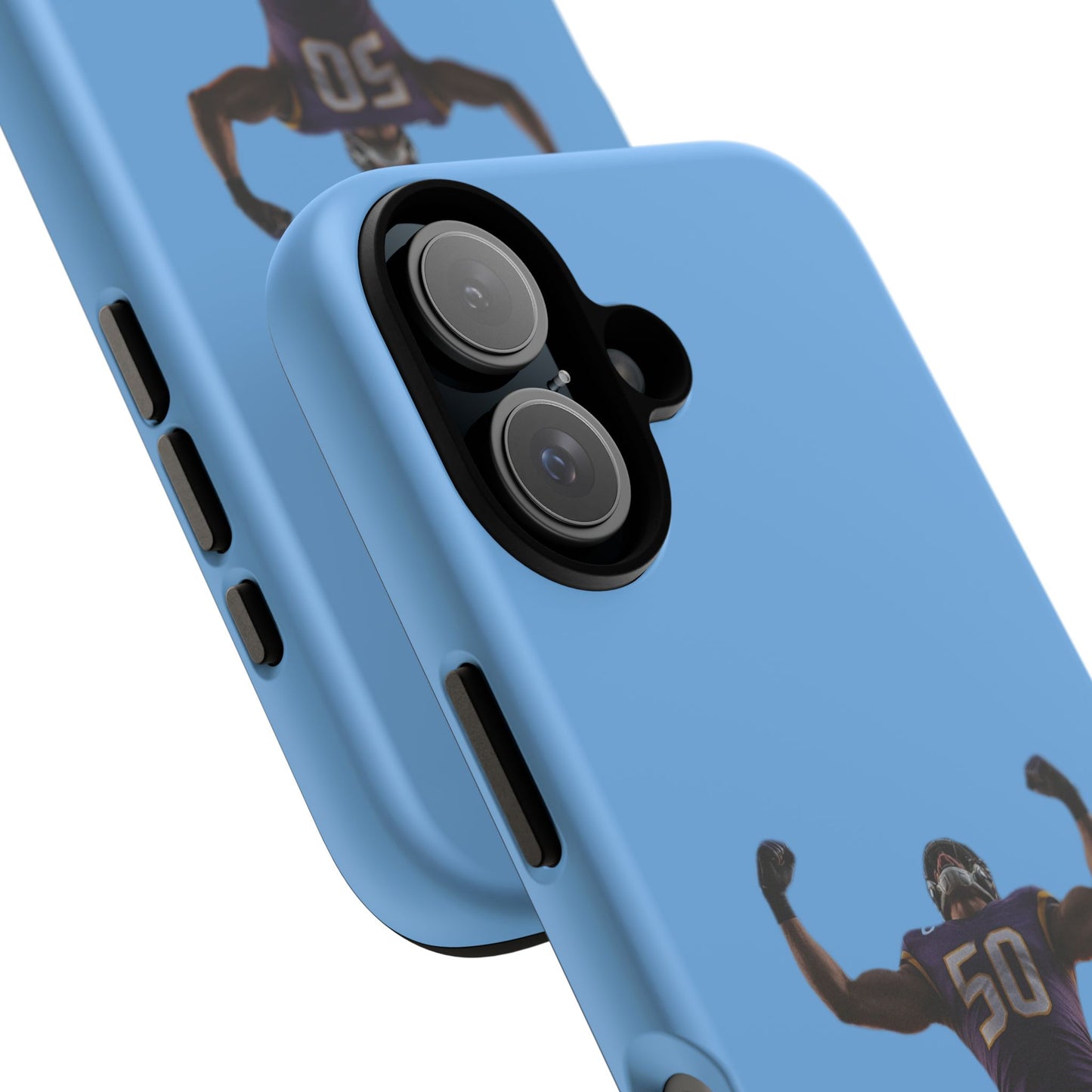 Never Enough Hard Case Babyblau iPhone