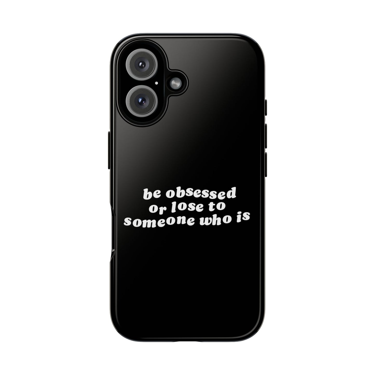 Too Obsessed Hard Case Schwarz Samsung