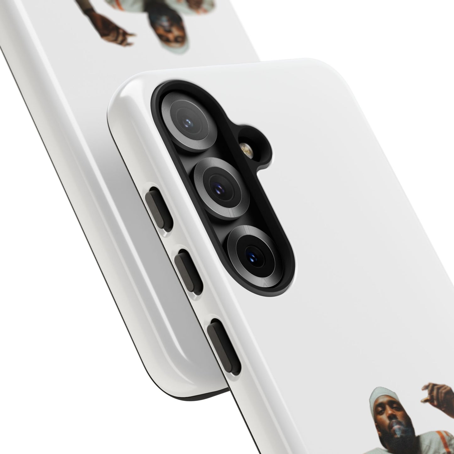 Who´s gonna smoke Hard Case Weiß Samsung