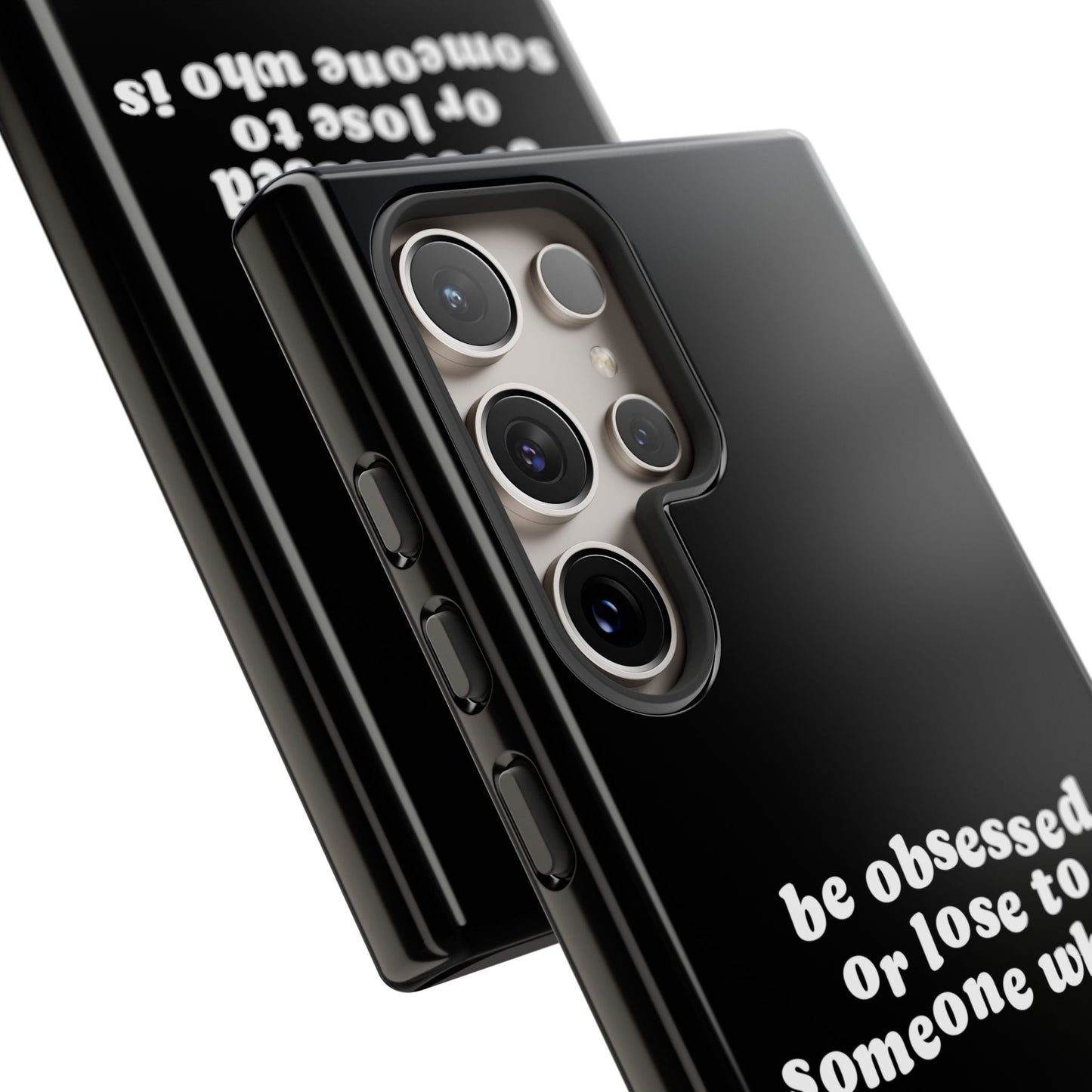 Too Obsessed Hard Case Schwarz Samsung