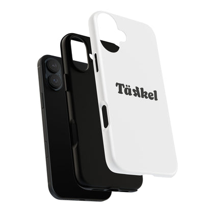 TÄKKEL Classic Hard Case Weiß iPhone