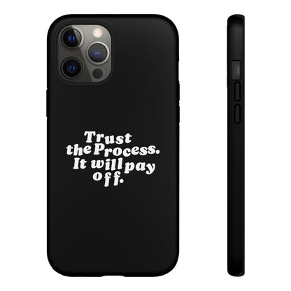 Trust harder Hard Case Schwarz iPhone