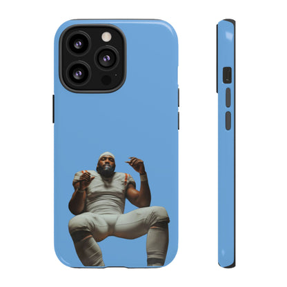 Who´s gonna smoke Hard Case Babyblau iPhone