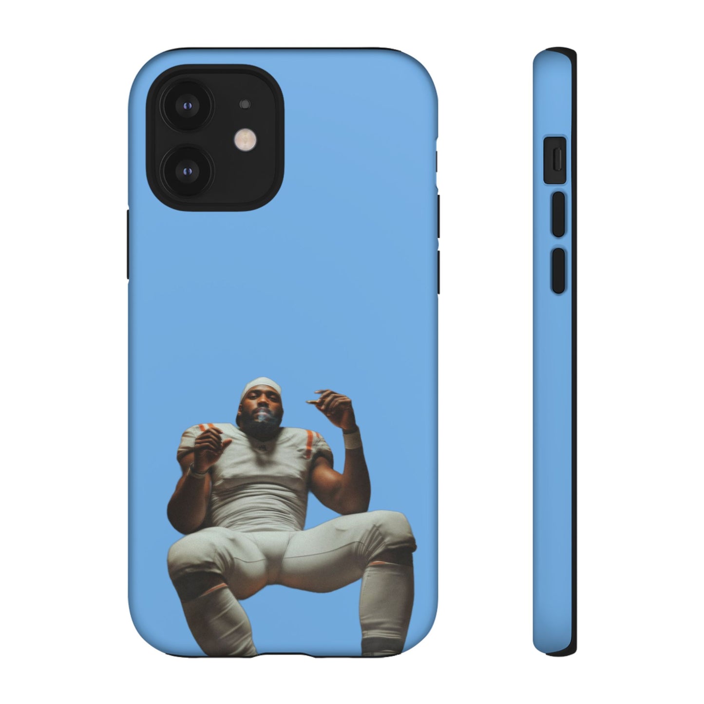 Who´s gonna smoke Hard Case Babyblau iPhone