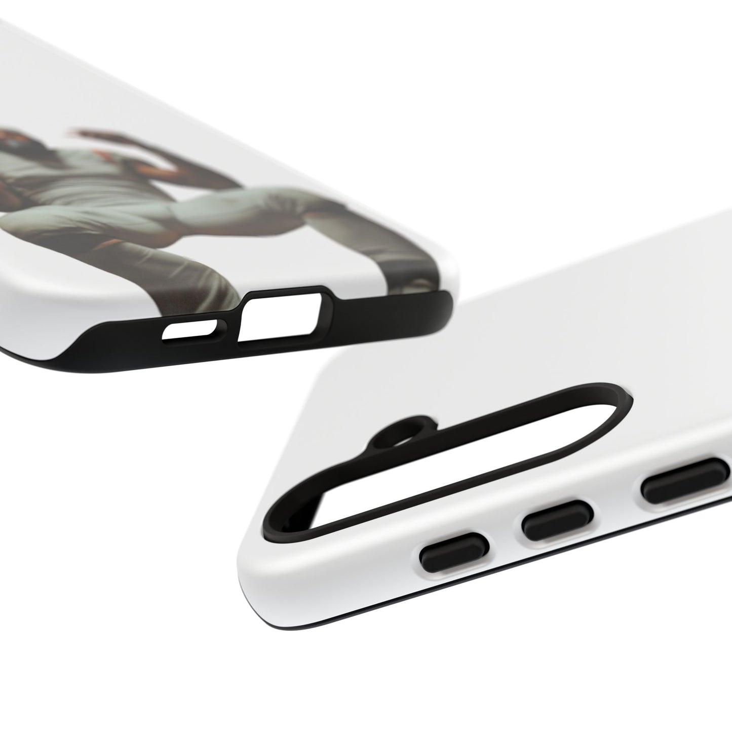 Who´s gonna smoke Hard Case Weiß Samsung