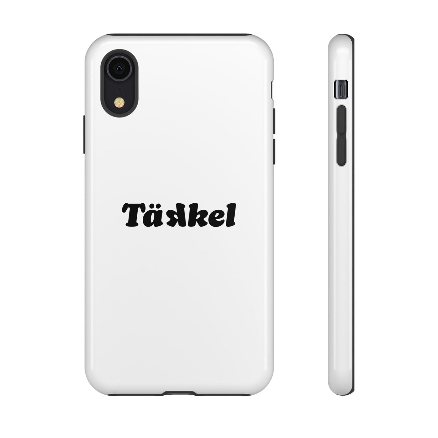 TÄKKEL Classic Hard Case Weiß iPhone
