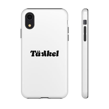 TÄKKEL Classic Hard Case Weiß iPhone