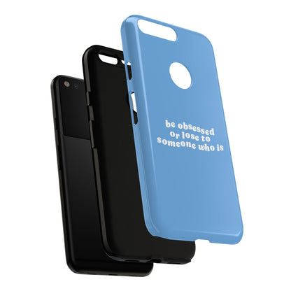 Too Obsessed Hard Case Babyblau Google Pixel