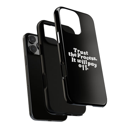 Trust harder Hard Case Schwarz iPhone