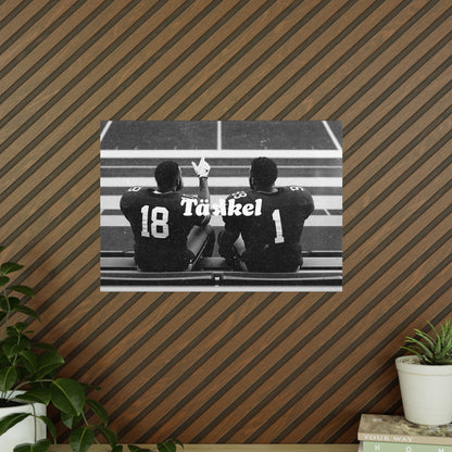 TÄKKEL Poster – Brotherhood on the Bench