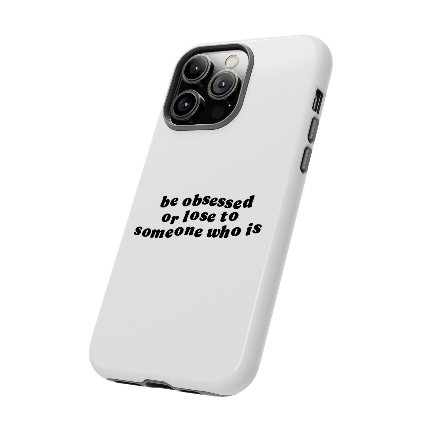 Be Obsessed Hard Case Weiß iPhone