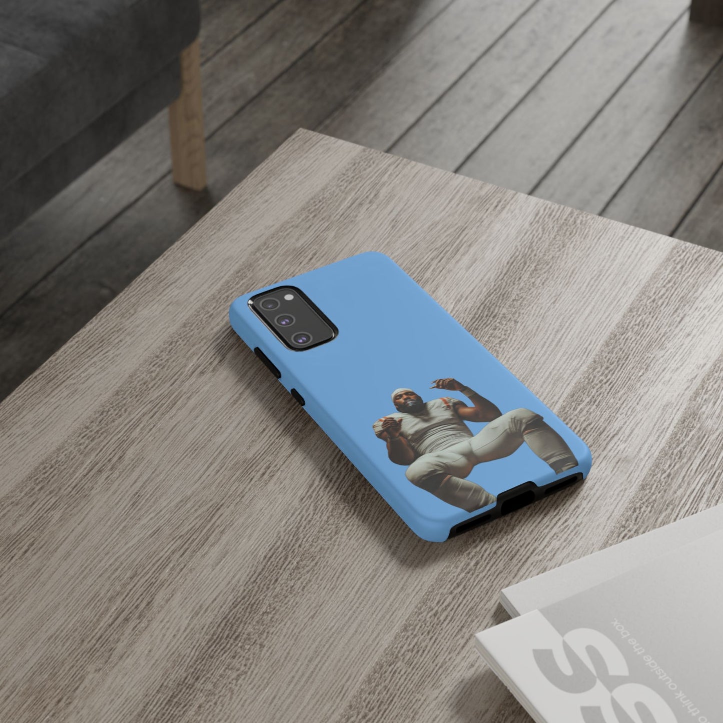 Who´s gonna smoke Hard Case Babyblau Samsung