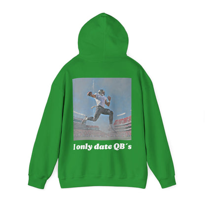 Unisex Heavy Hoodie I ONLY DATE QB`S