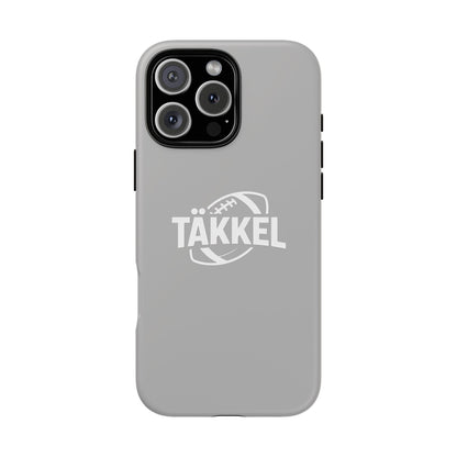 TÄKKEL FOOTBALL Hard Case Grau iPhone