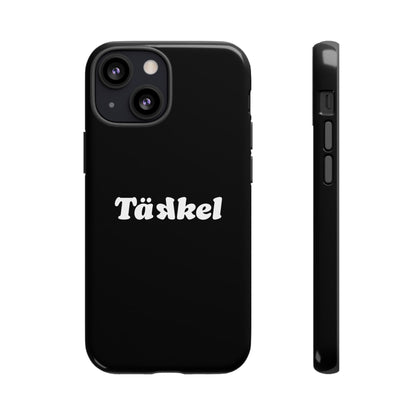 TÄKKEL Classic Hard Case Schwarz iPhone