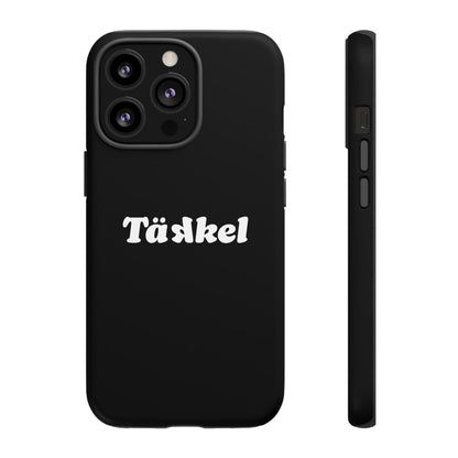 TÄKKEL Classic Hard Case Schwarz iPhone
