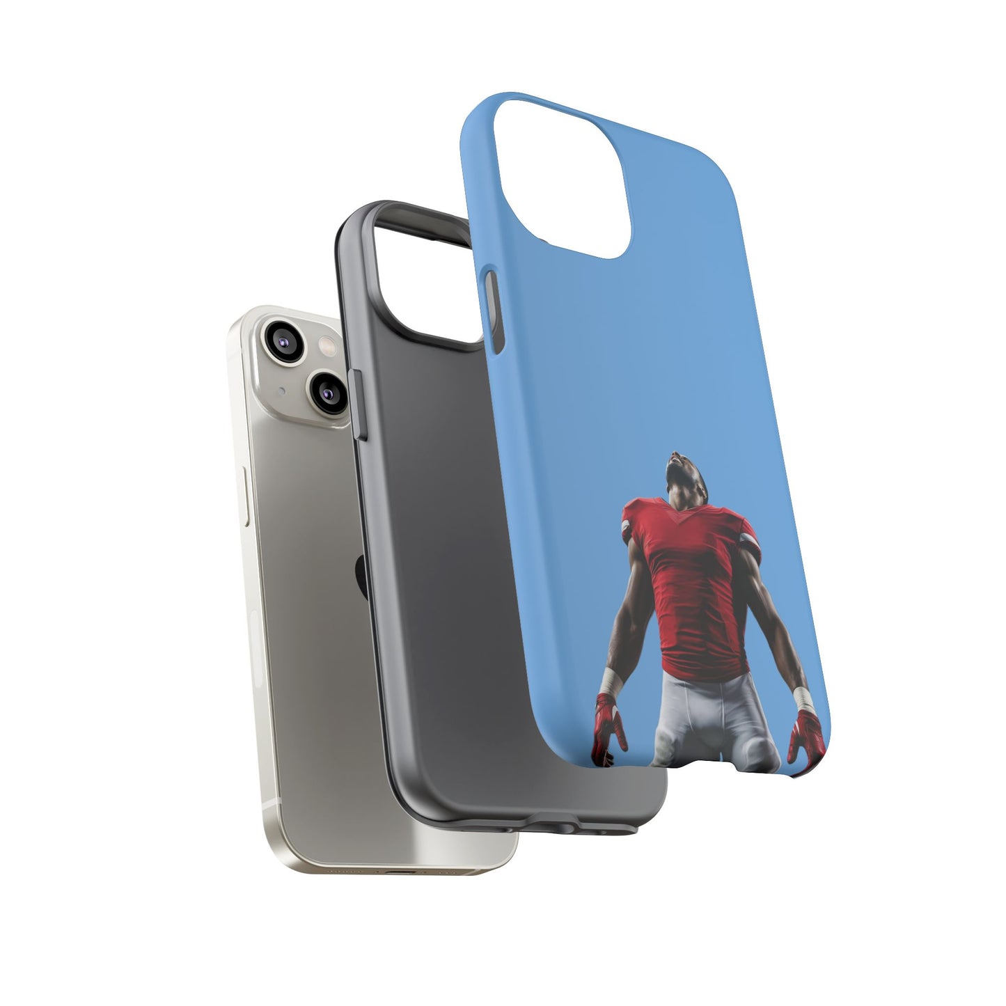 Never Sleep Hard Case Babyblau iPhone