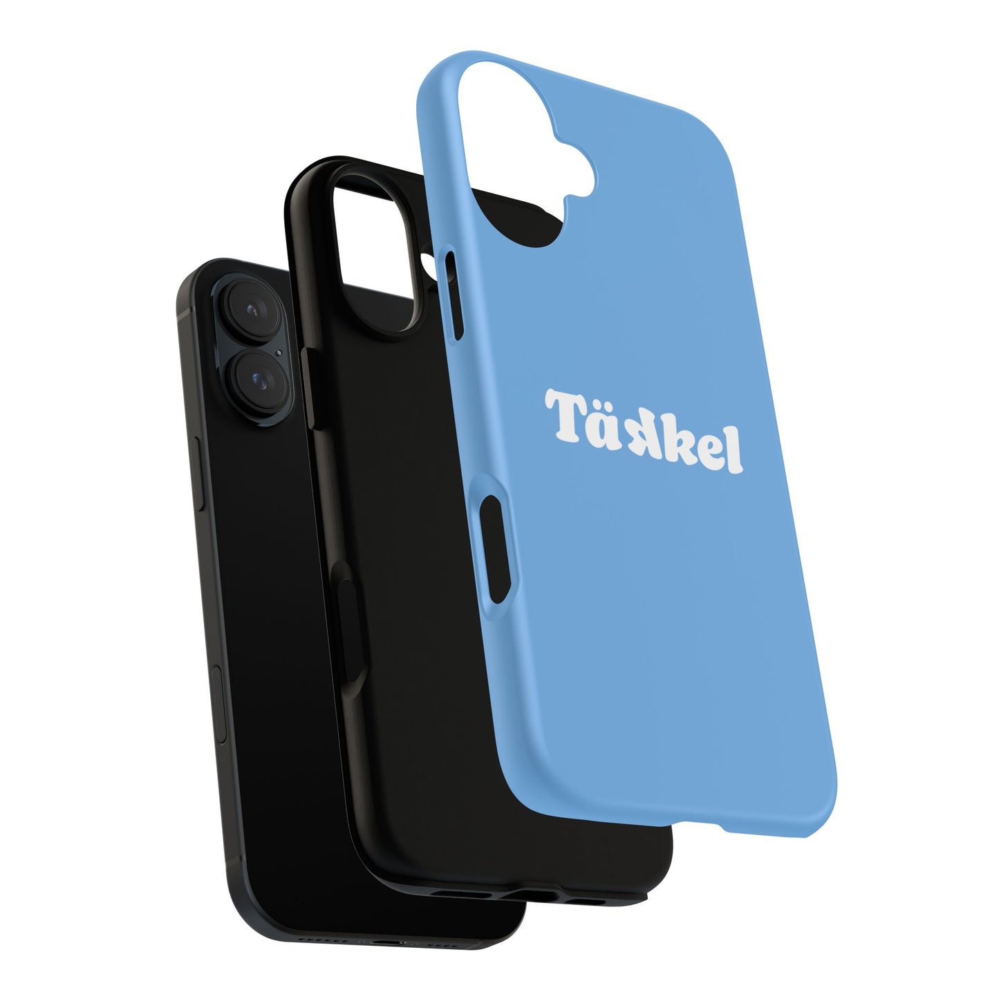 TÄKKEL Classic Hard Case Babyblau iPhone