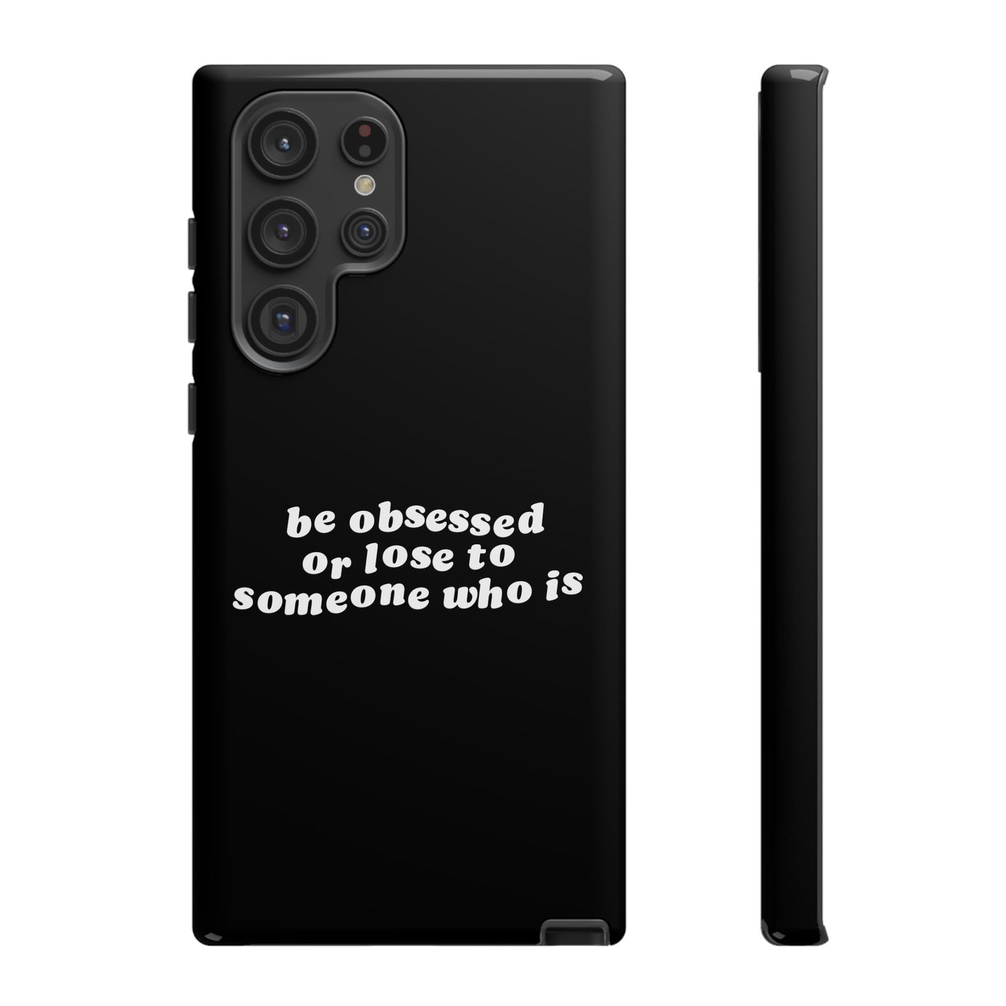 Too Obsessed Hard Case Schwarz Samsung