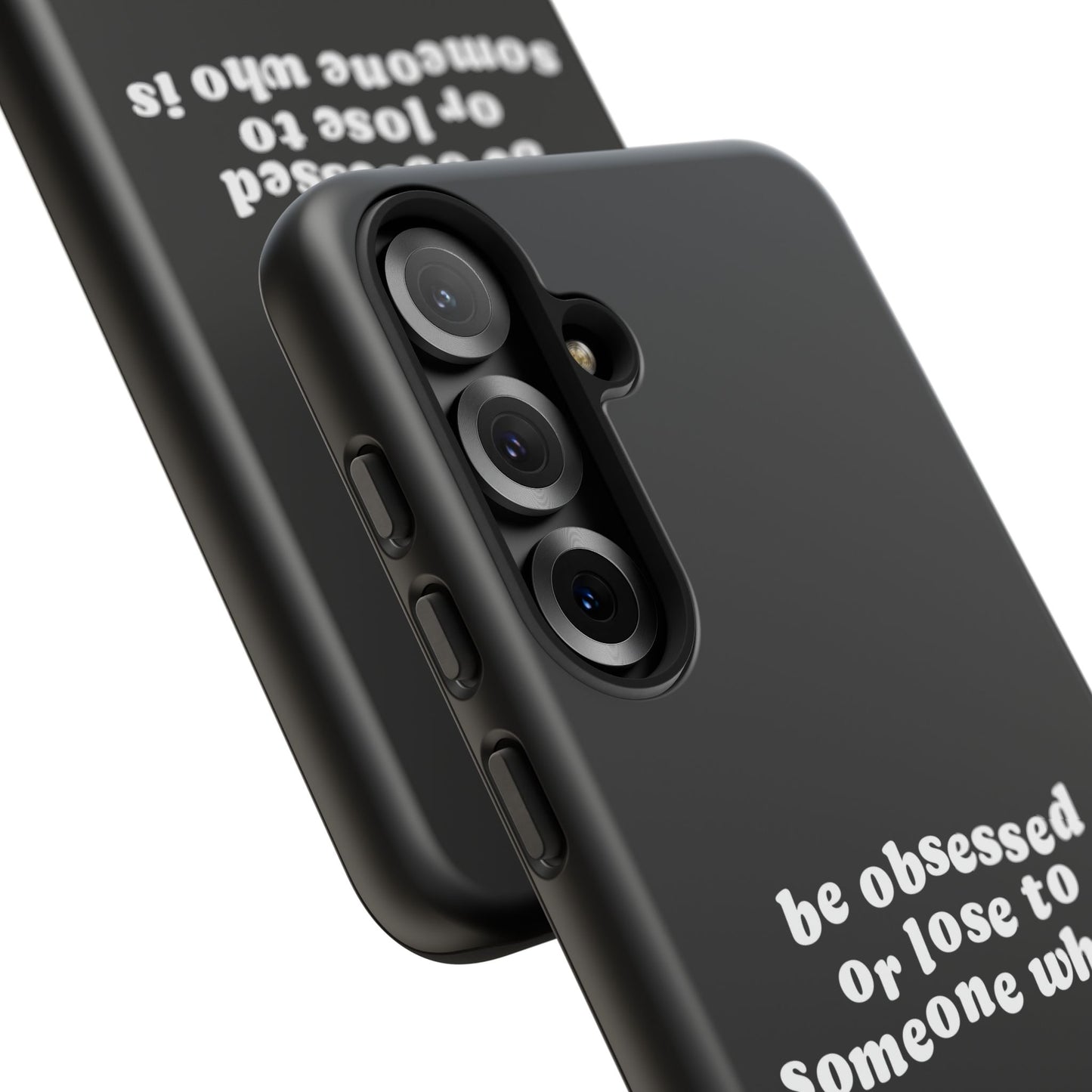 Too Obsessed Hard Case Schwarz Samsung